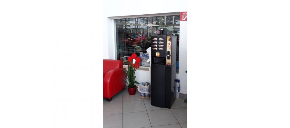 Kaffeeautomat – mit frischen Kaffeebohnen