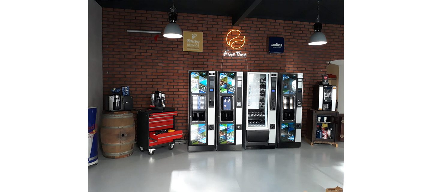 Kaffeeautomaten und viele andere Verkaufsautomaten Finetime