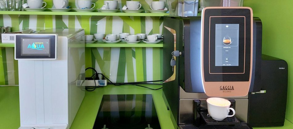finetime Pausenraum Kaffeevollautomat Wasserautomat