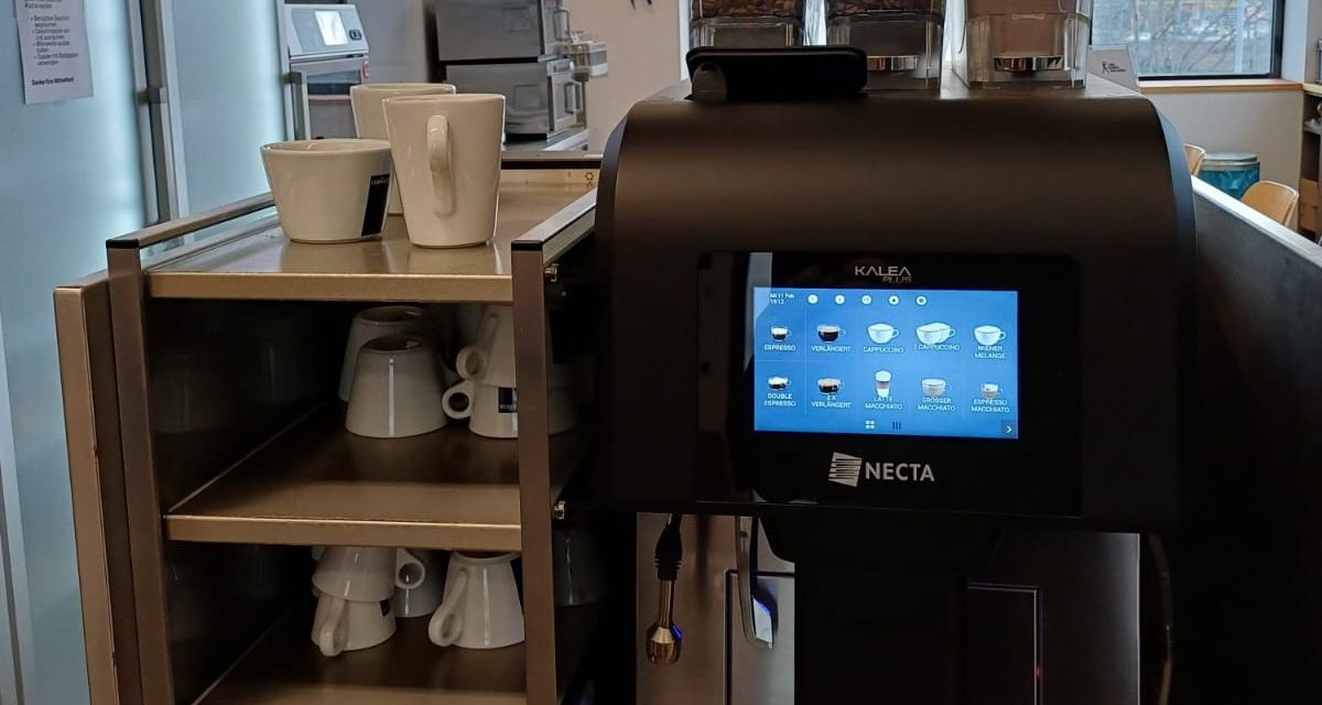 Kaffeevollautomat Necta Kalea finetime Betriebsküche Wien