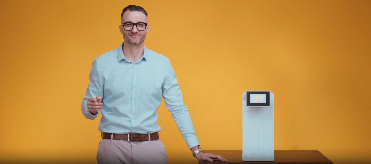 Sempre Aqua P20 Wasserspender von Fine Time für gekühltes stilles und prickelndes Wasser
