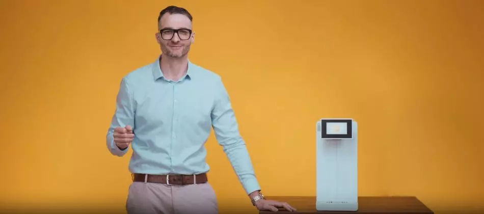 Sempre Aqua P20 Wasserspender von Fine Time für gekühltes stilles und prickelndes Wasser