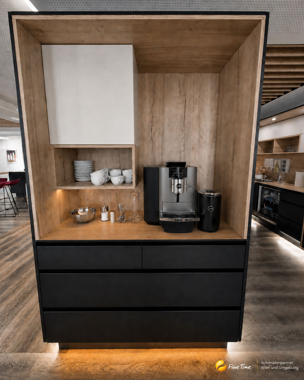 Fine Time Automatenservice: Kaffeeautomat und Snackautomat in Wien