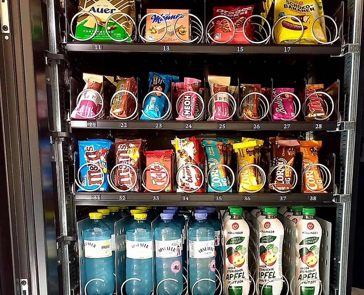 Snack- und Getränkeautomaten mieten Wien – Fine Time