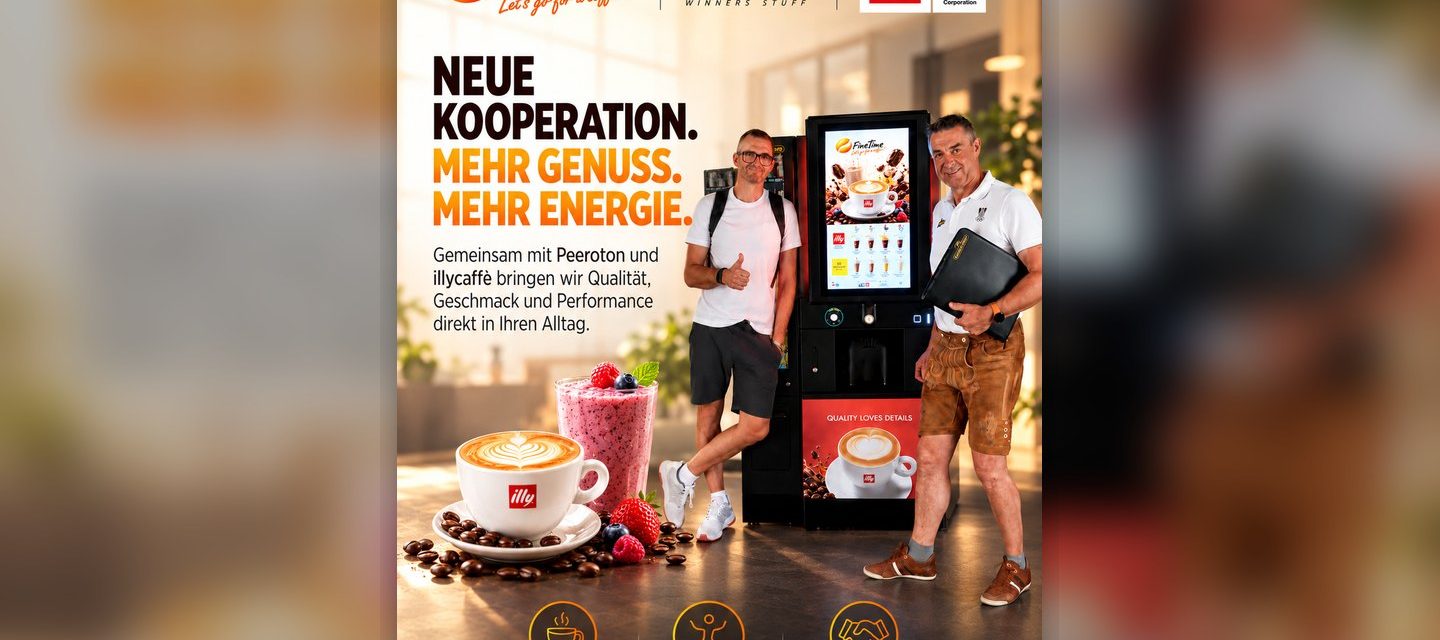 Kaffeeautomat mit Protein-Drinks