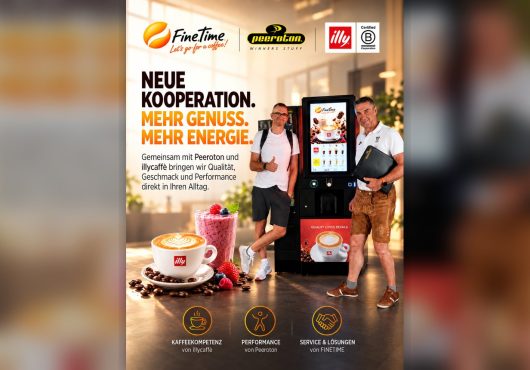 Kaffeeautomat mit Protein-Drinks